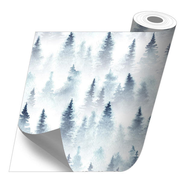 Sticker imprimé sur Rouleau  Foggy forrest