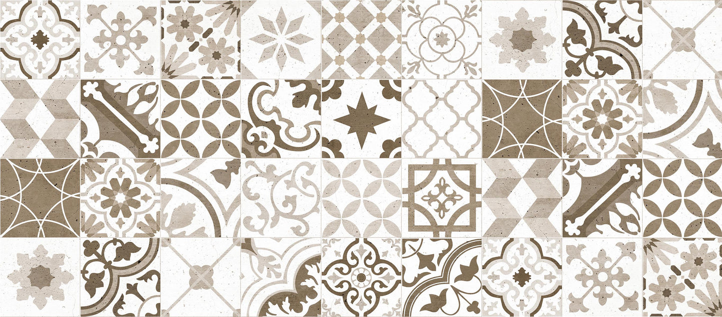 Home tiles sepia