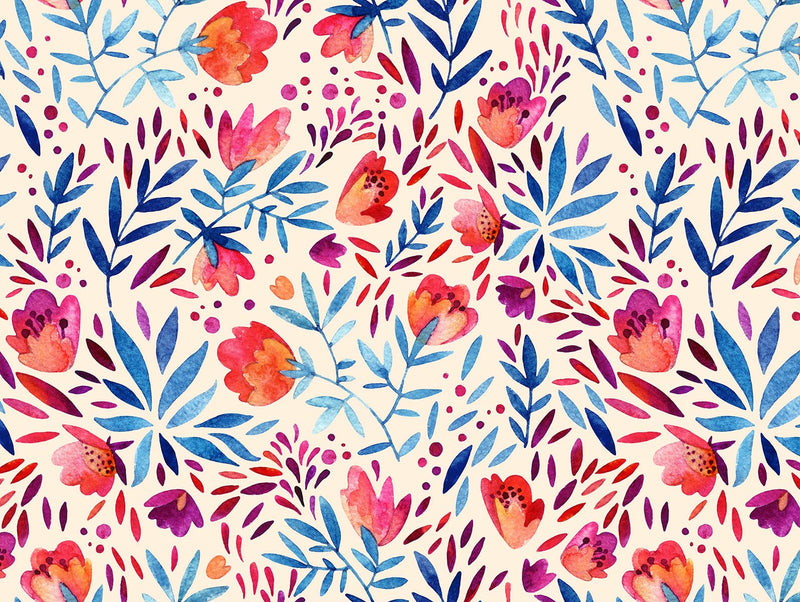 Floral multicolore