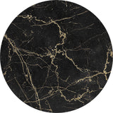 noir gold marbre ronde