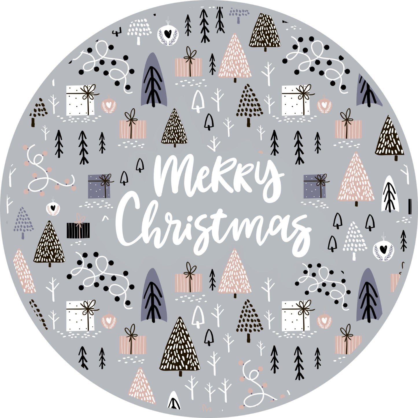 set of 4 placemats Merry Christmas 3