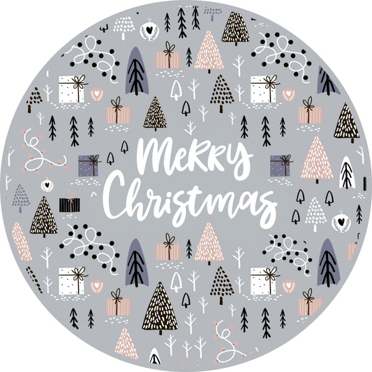 set of 4 placemats Merry Christmas 3