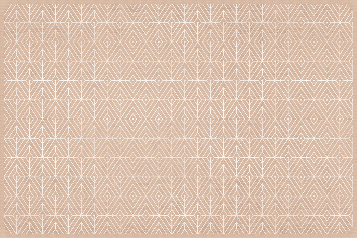 Set of 4 placemats  hazelnut geometry