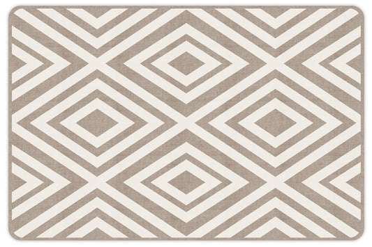 set of 4 placemats Diamonds