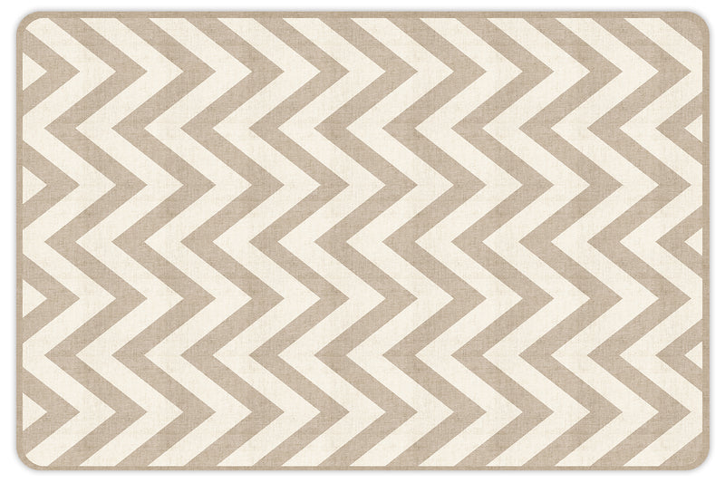 set de 4 individuales Natural chevron vertical