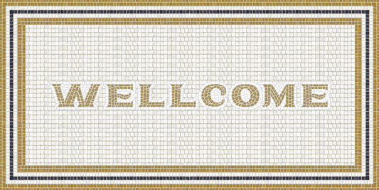 Mosaico romano "Wellcome"