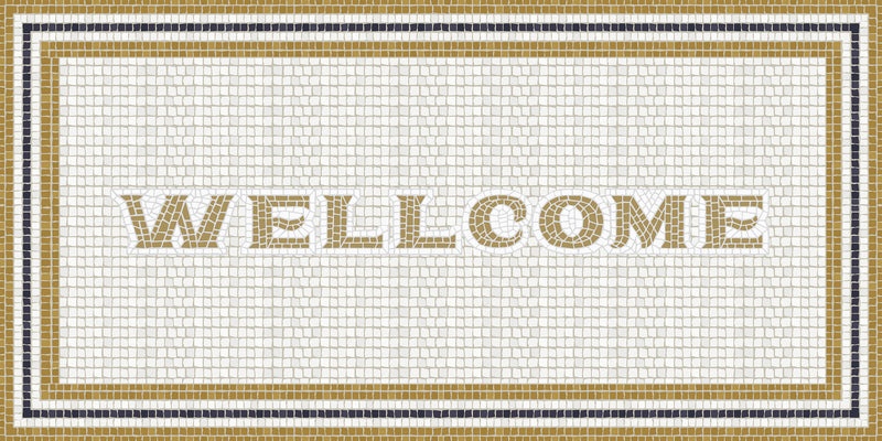 Mosaico romano "Wellcome"