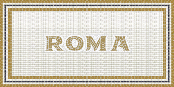 Mosaïque romano "Roma"