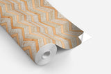 Rollo sticker Chevron maderas (horizontal)