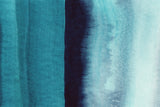 Acuarela abstracta azules