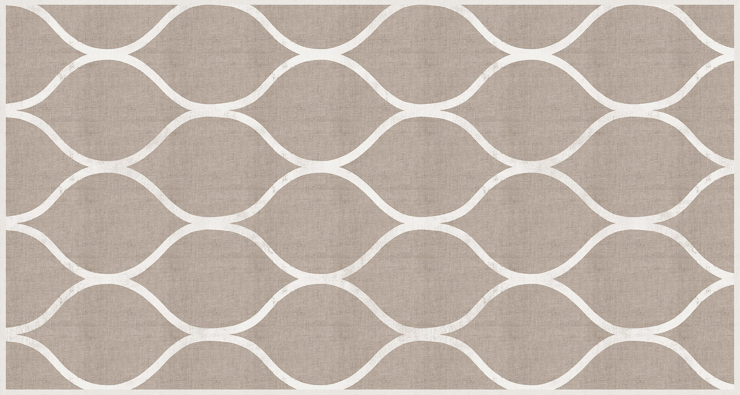 Vinyl headboard Celosía natural