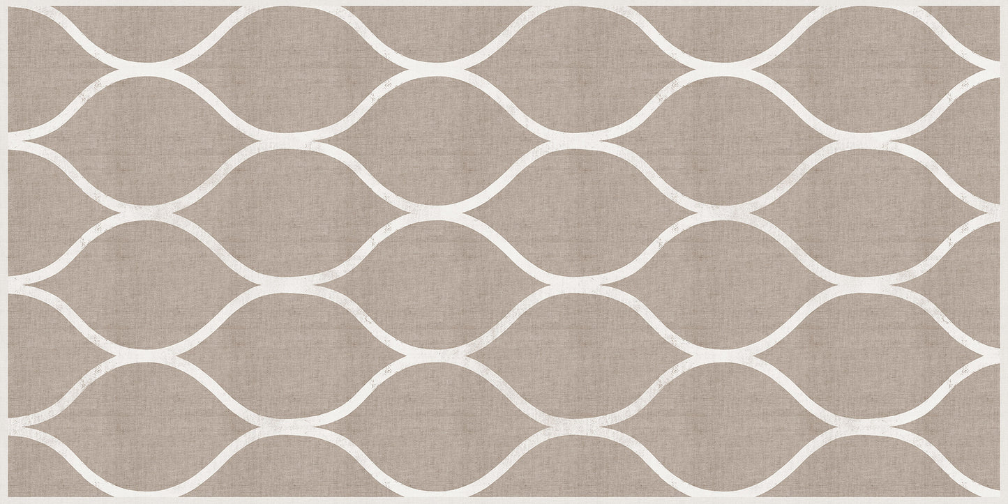 Vinyl headboard Celosía natural