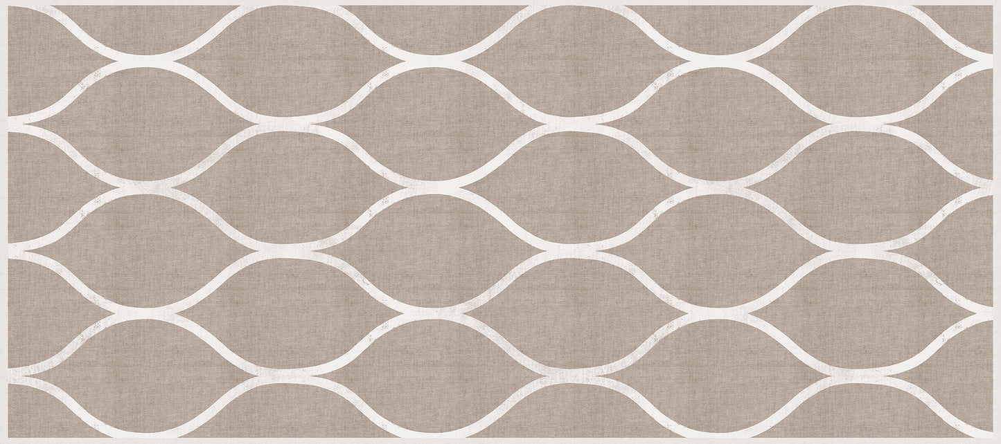 Vinyl headboard Celosía natural