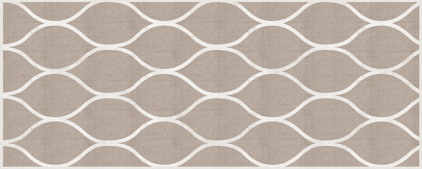 Vinyl headboard Celosía natural