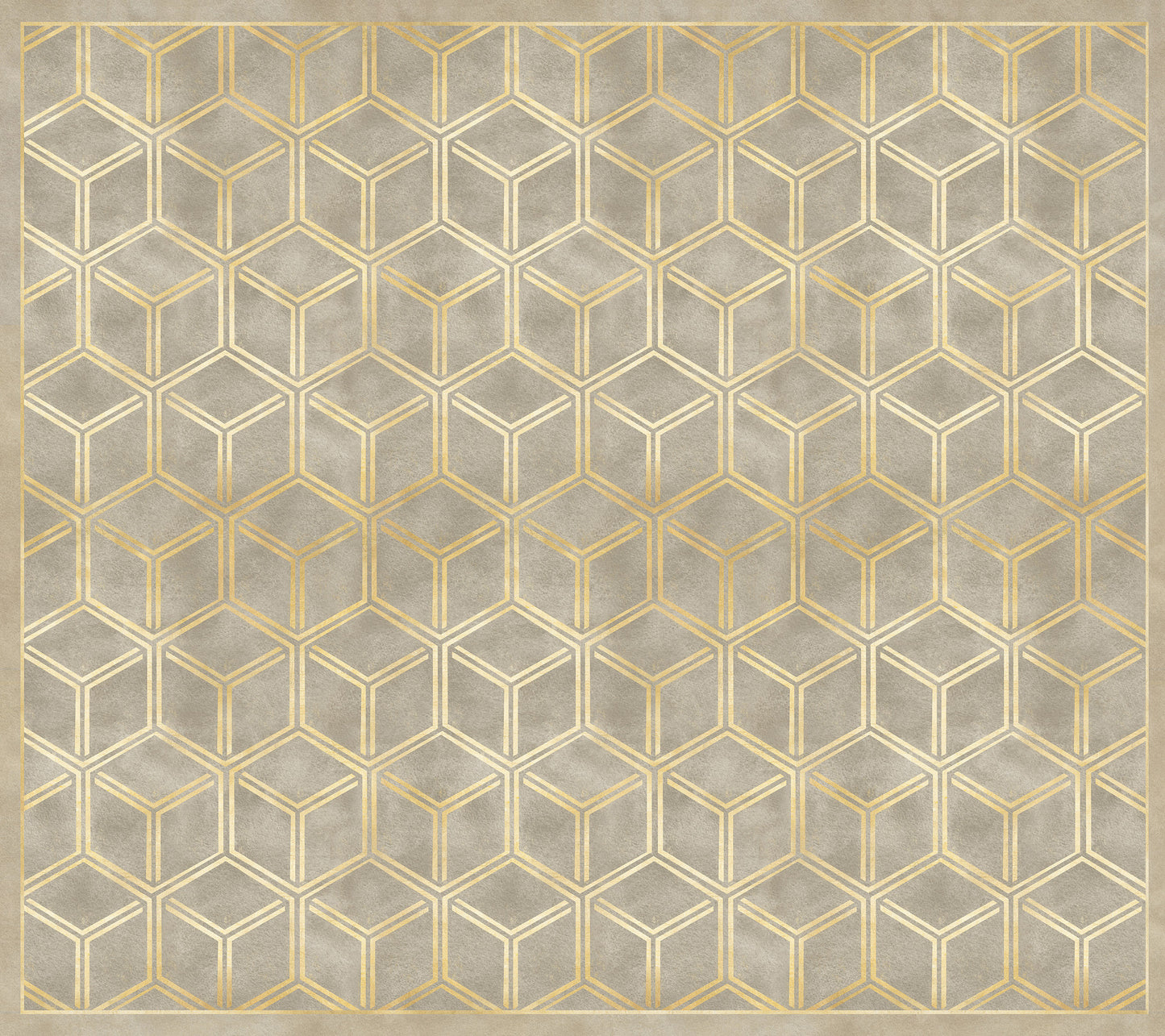 Vinyl headboard Natural Glam Cubes 2