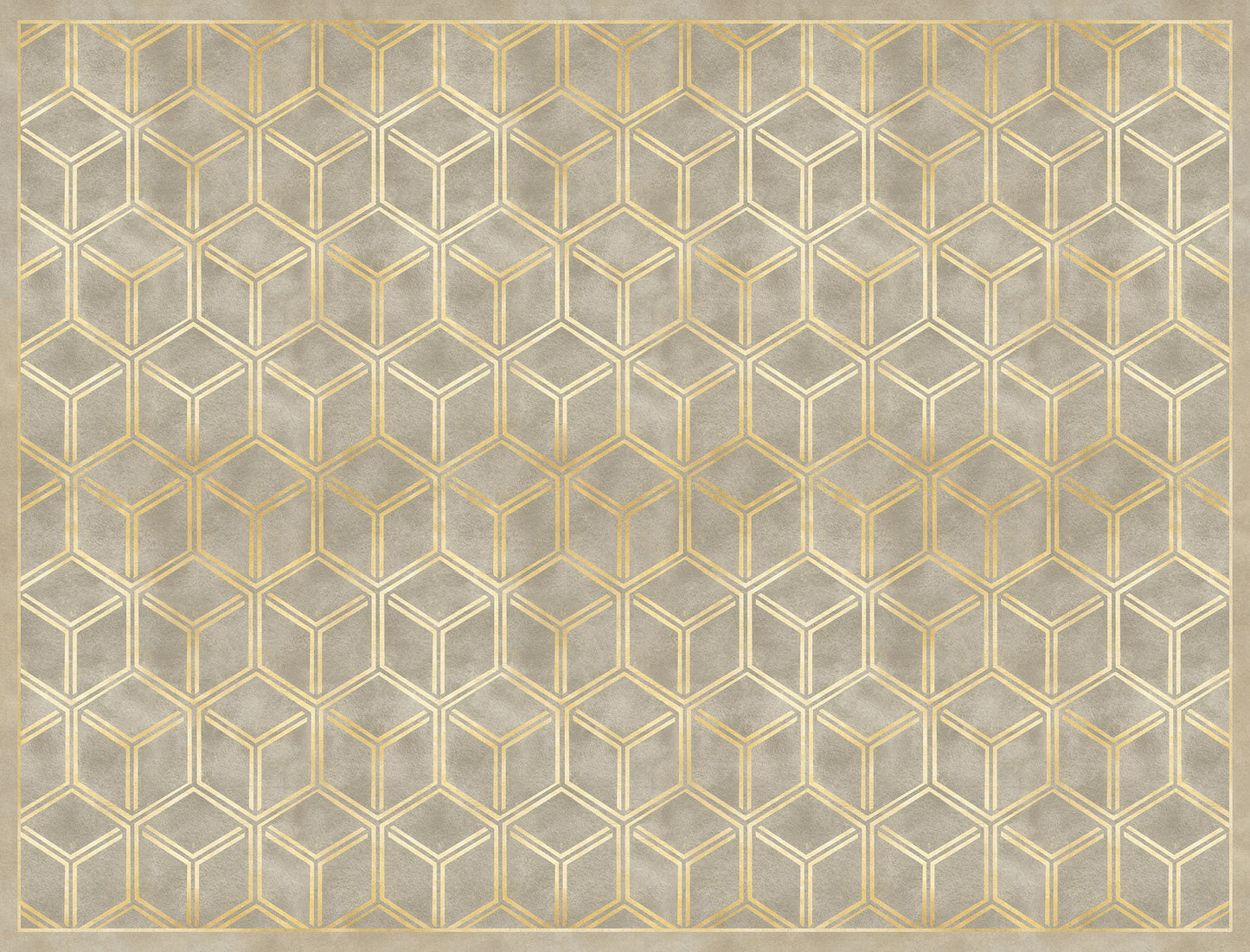 Vinyl headboard Natural Glam Cubes 2