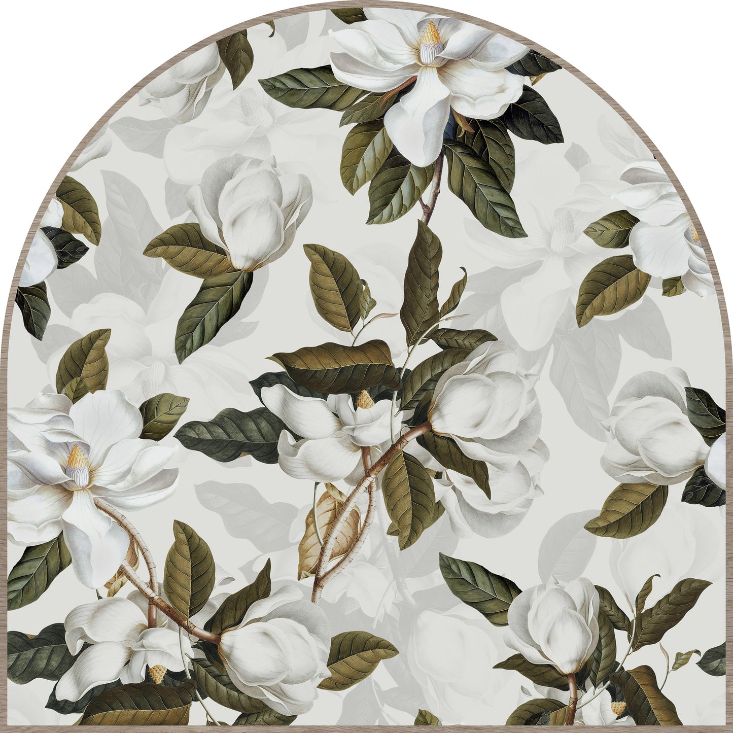 Vinyl headboard Arco Magnolias