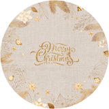 Christmas Gold and fabric