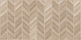 Chevron en bois Japandi