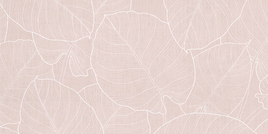 Pink Leaves Makeup