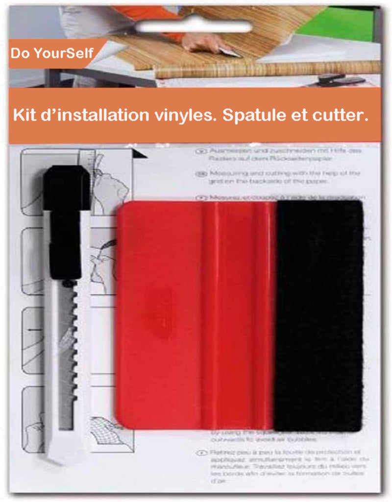 Vinyl installation kit