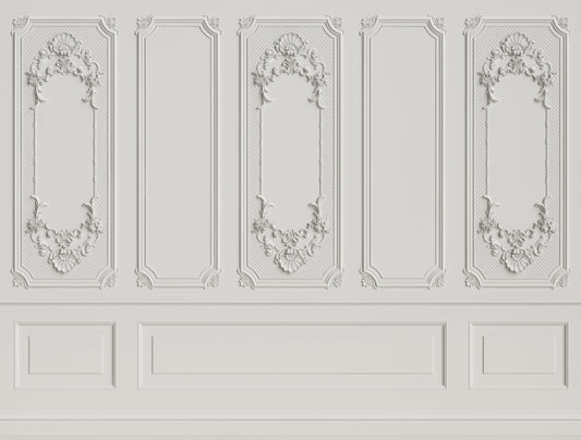 Classic panel with moldings 2 250x396