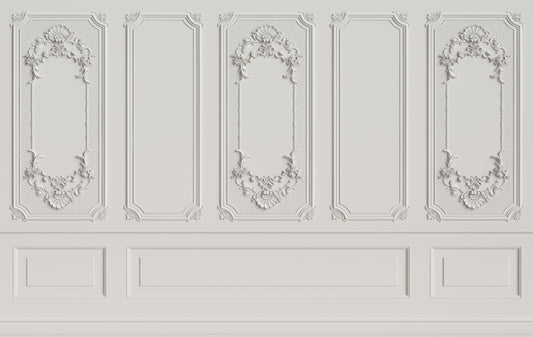 Classic panel with moldings 2 250x396
