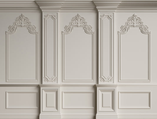 Classic panel with moldings 4 250x396
