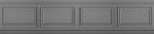 Classic Frieze Relief 1 Medium Gray 135x600