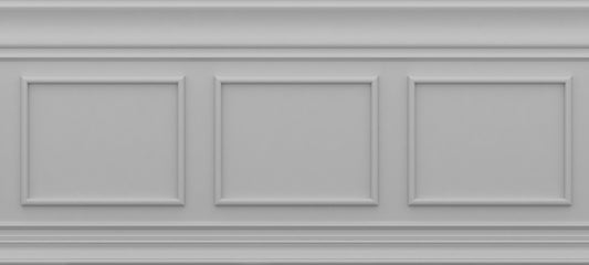 Classic Frieze Relief 2 Light Gray 135x600