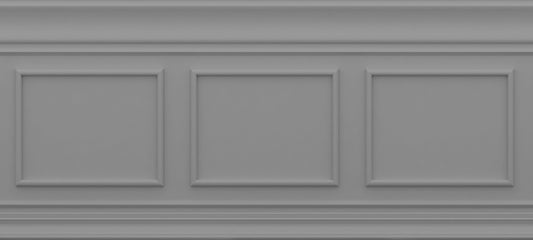 Classic Frieze Relief 2 Medium Gray 135x600