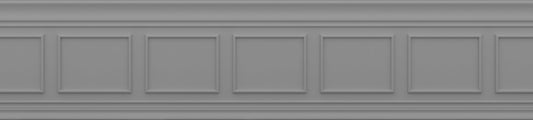 Classic Frieze Relief 2 Medium Gray 135x600
