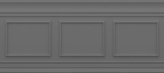 Classic Frieze Relief 2 Dark Gray 135x600
