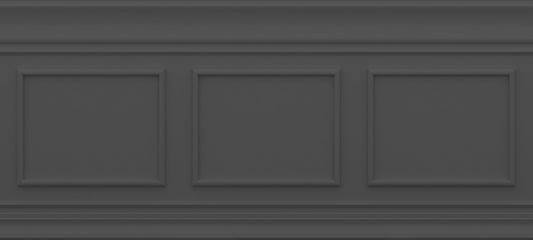 Classic Frieze Relief 2 Anthracite Gray 135x600