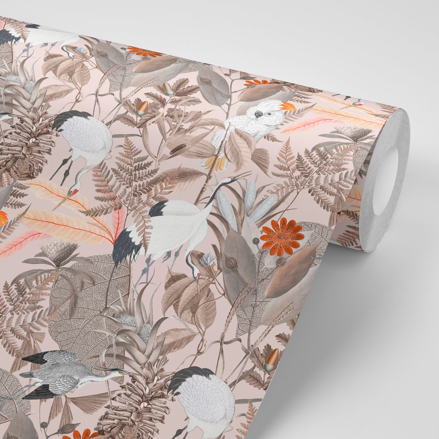 Luxury Autumn Pink Background 135x300