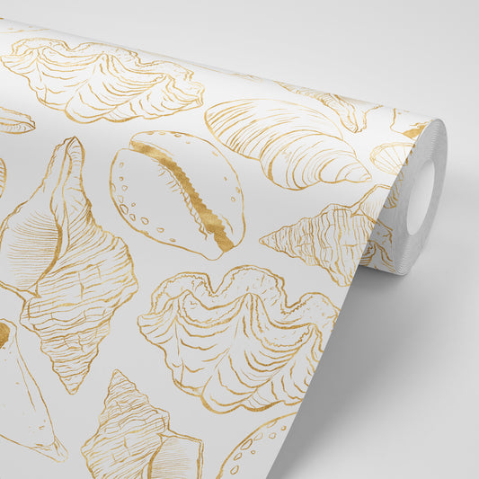Golden Shells 135x300