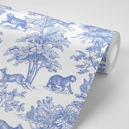 Deer and Blue Tiger 135x300