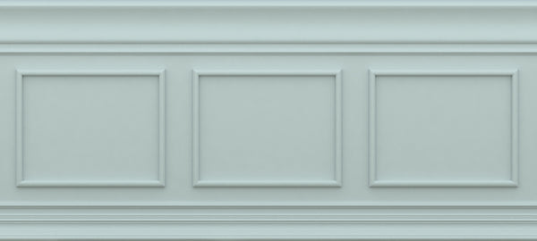 Frise Classique Relief 2 Bleu Clair 135x600