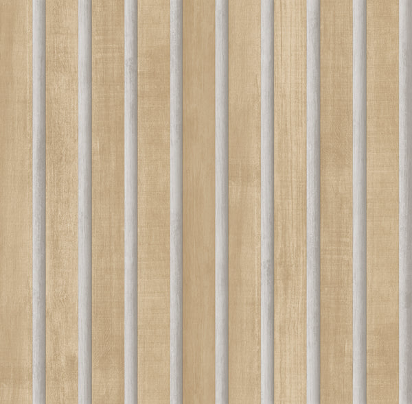 Slat wall beige, blanc